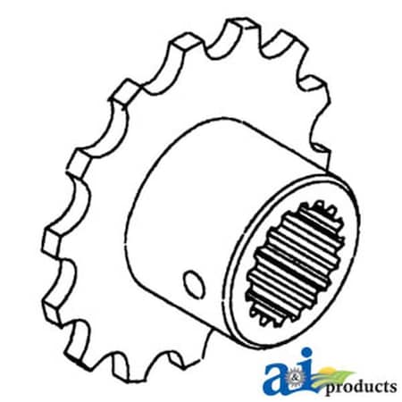 Aftermarket Drive Coupler Sprocket fits Gleaner 440 430 828 630 640 540 435 428 536 628 830 A-71354897-AI_2